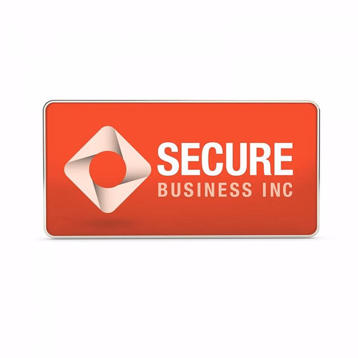Stock Rectangle Magnetic Pin