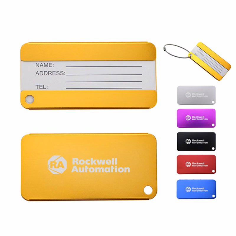 Square Travel Luggage Tag