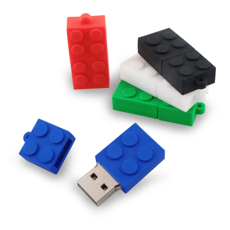 PVC04 Small Building Block USB Drive 1
