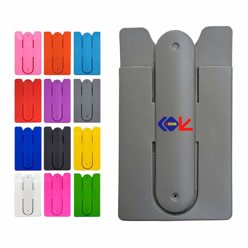 Silicone Phone Card Back Support Holder