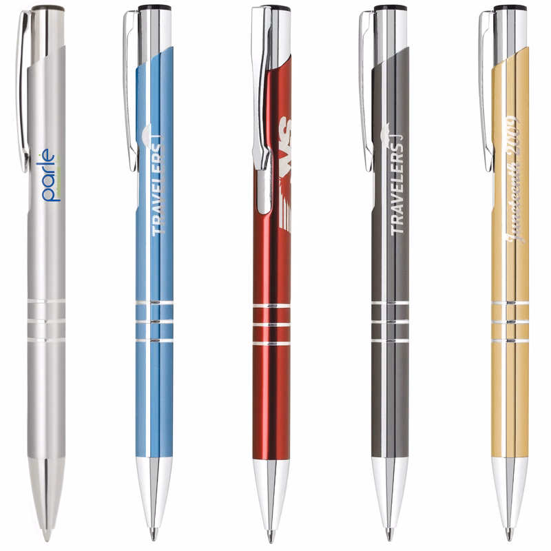 Knight-I High-Polish Click Action Pen