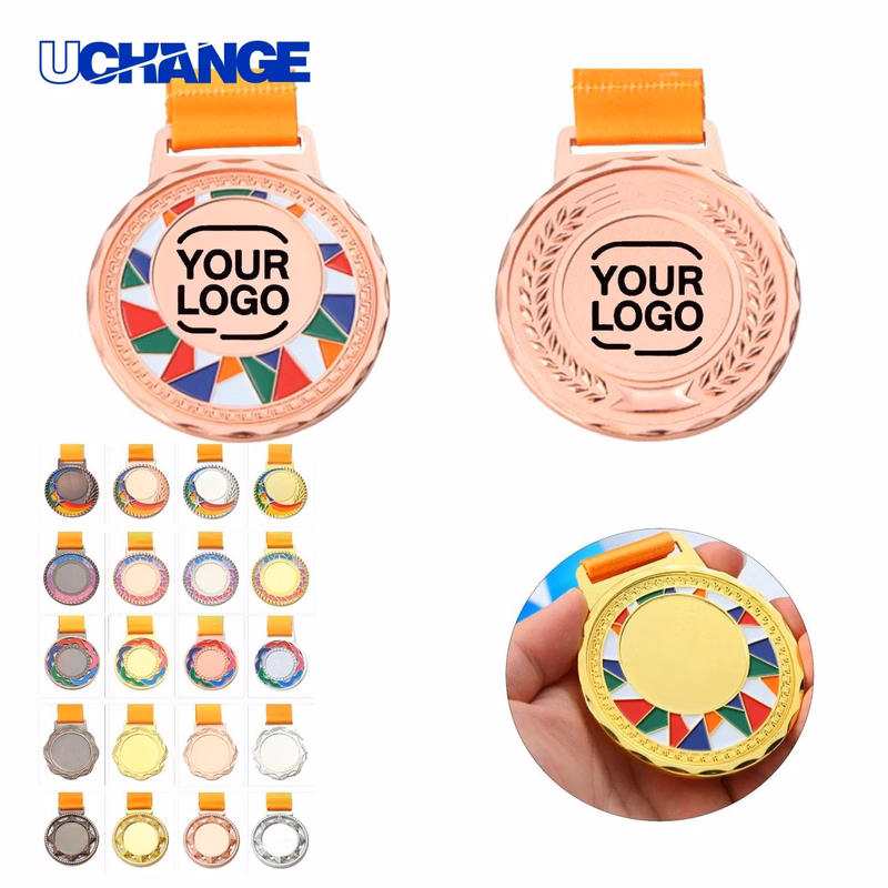 Metal Circular Medal Award