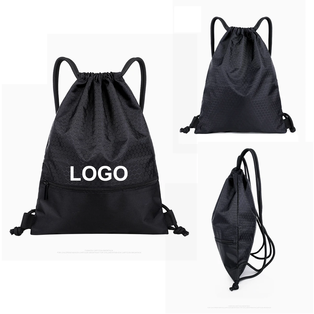 Drawstring Pocket Backpack 1