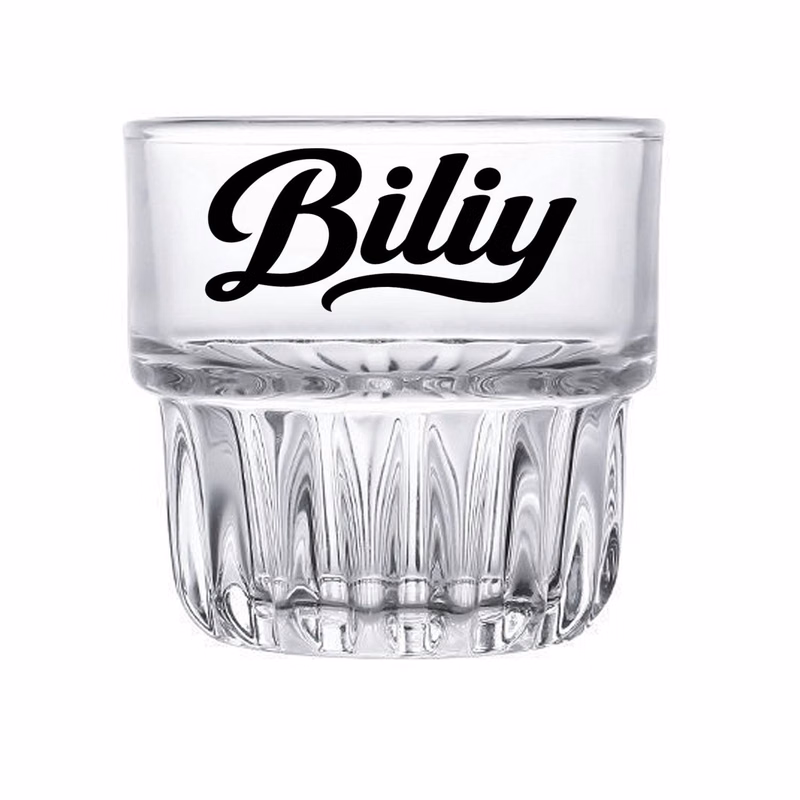 8.5 oz Stackable Glass Tumbler
