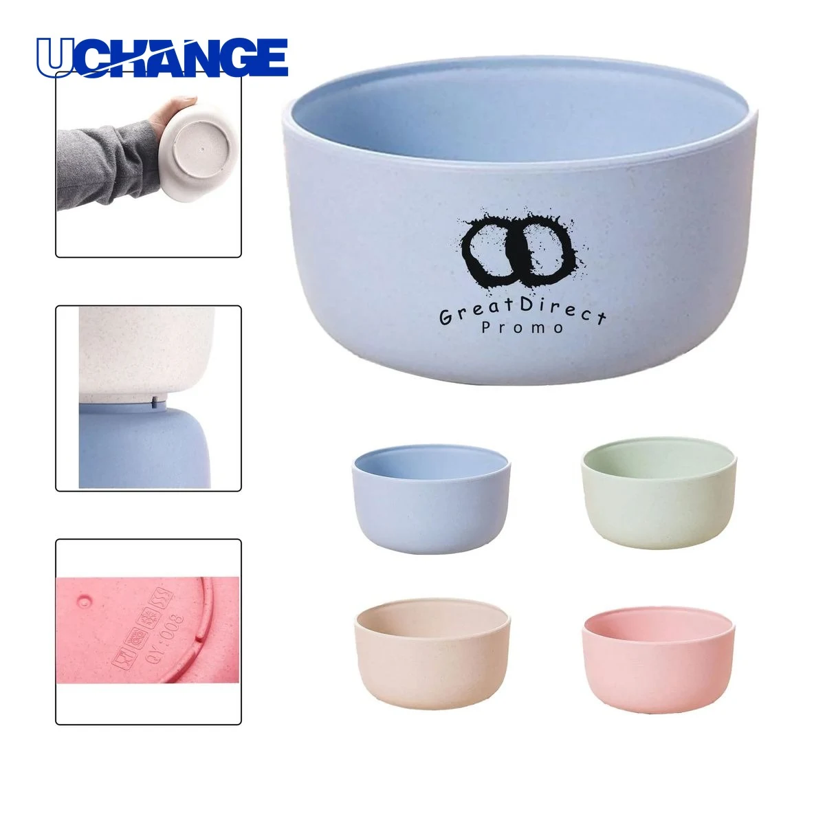 Eco Friendly Wheat Straw Cereal Bowl 1