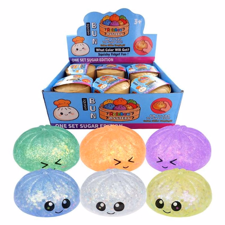 Glitter Squishy Dumplings - 3.4"
