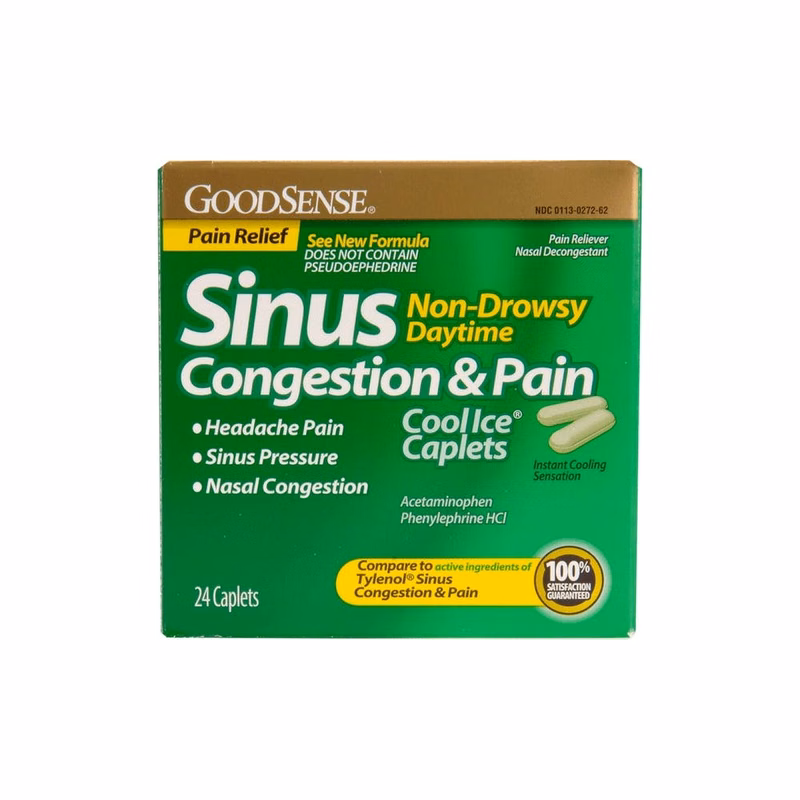 Sinus + Headache Caplets - 24 Pack
