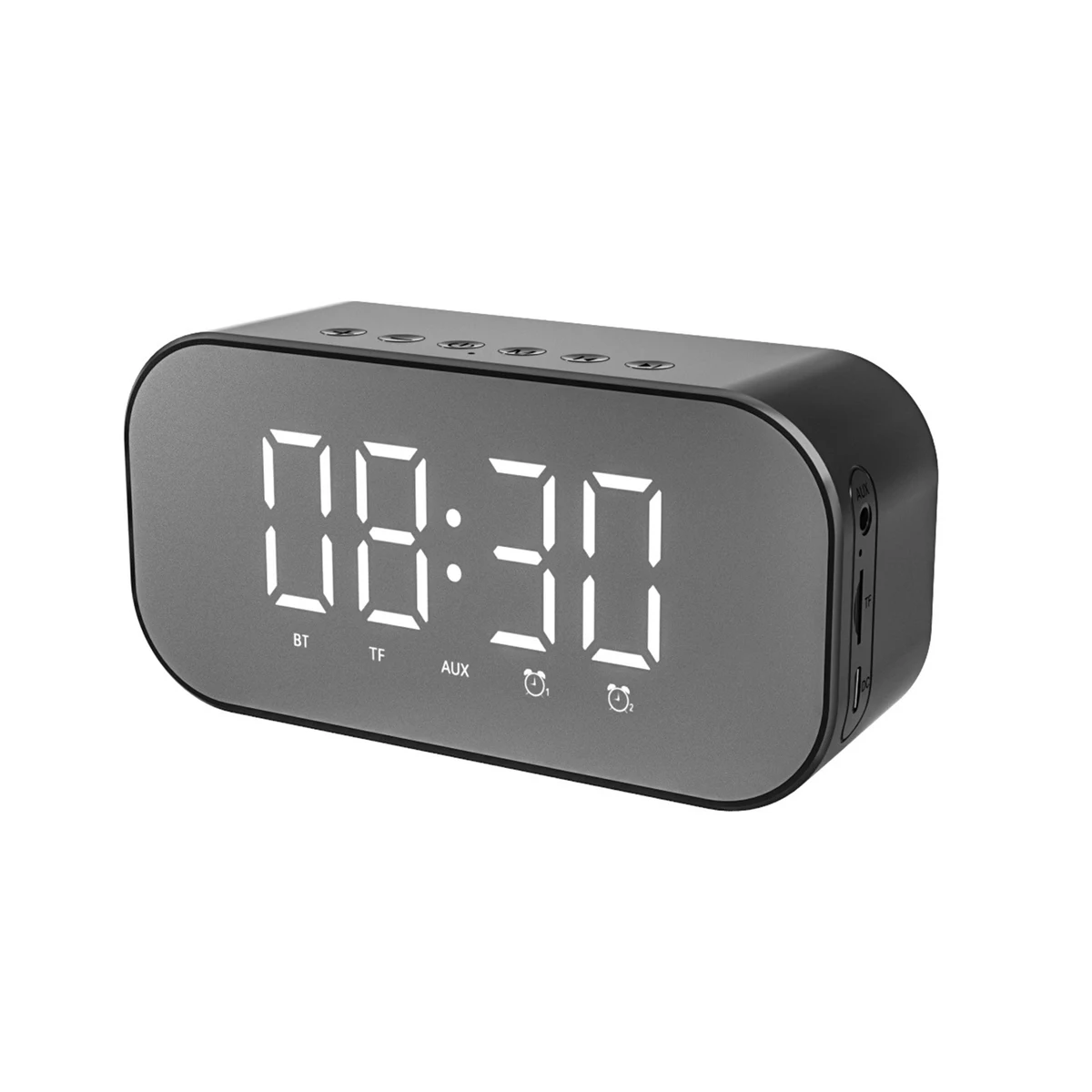 Portable Bluetooth Speaker with Alarm Clock 1