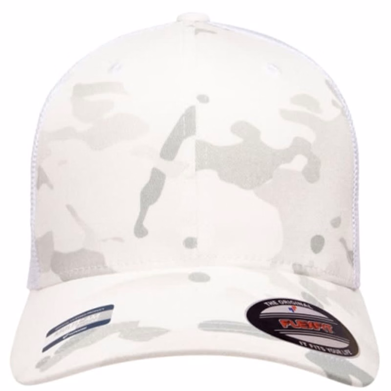 Yupoong Adult Flexfit® Multicam® Trucker Mesh Cap