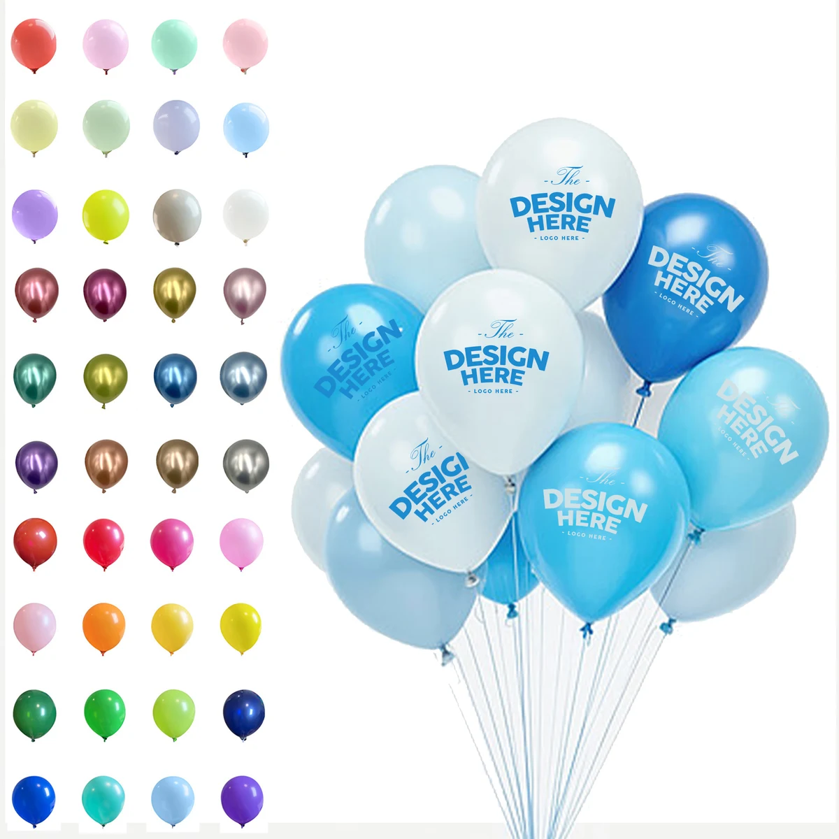 Custom Circular Latex Balloons Party Decorative 1