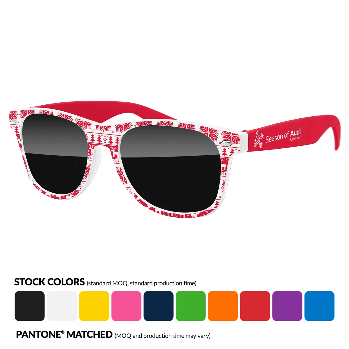 Retro Sunglasses - Christmas, Holiday Season Brand Promotion 1