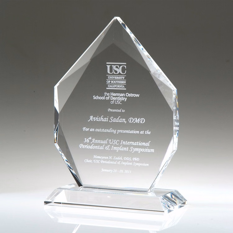 6-3/4" Crystal Award-Imperial Jewel_D190CA