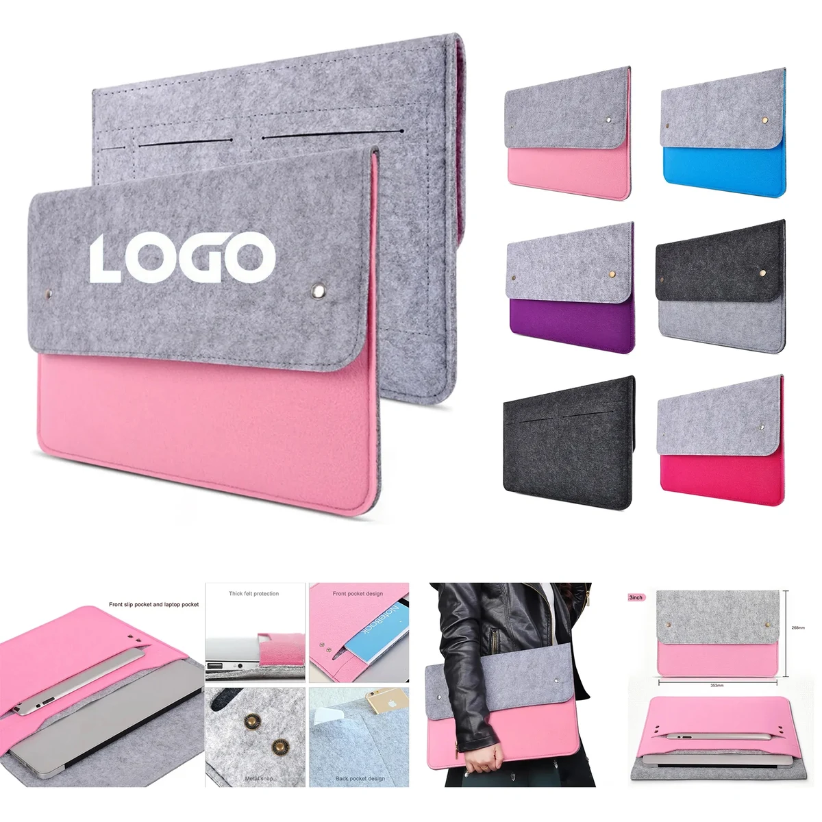 Laptop Felt Bag Sleeve 1