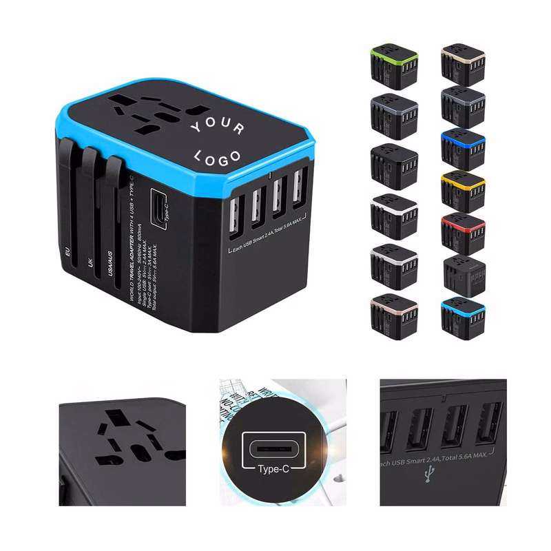 Fast Charging Hub with USB and Type C Connections