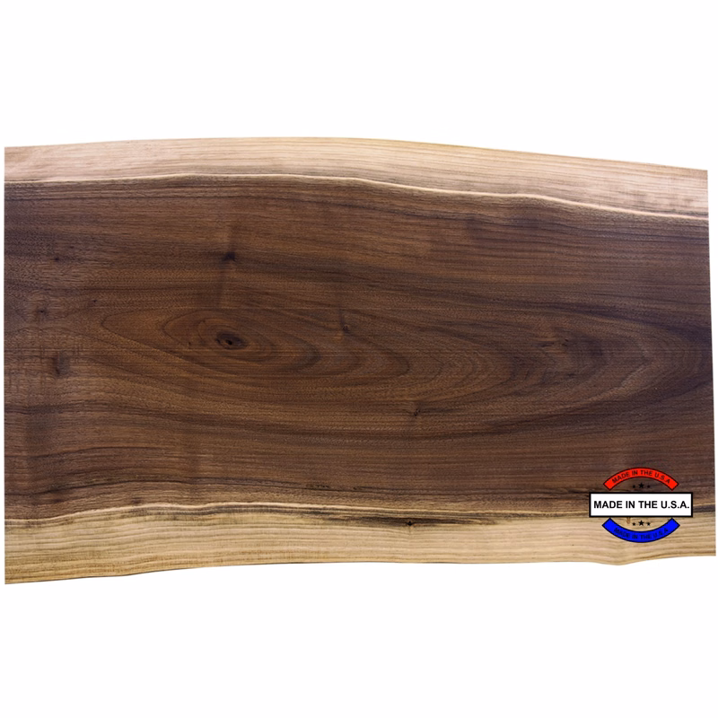 20" x 12" Black Walnut Cutting and Charcuterie Board MADE IN THE USA!