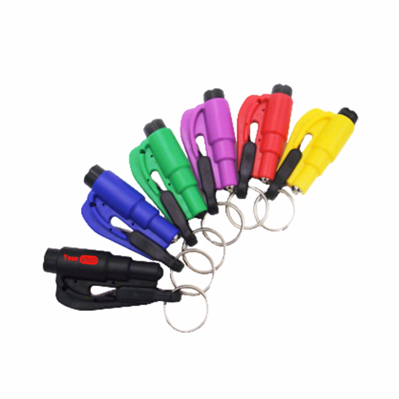 Car Mini Window Breaker Two-In-One Safety Hammer Rescue Tool