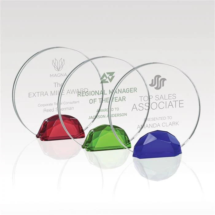 Lucent Gem Crystal Award 1