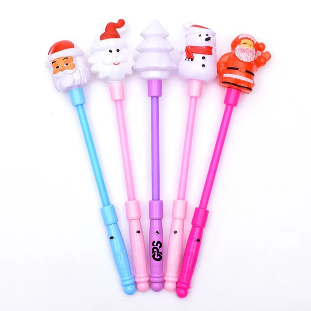 14 " Light Up Santa Wand 1