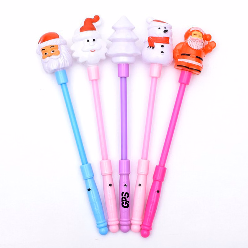 14 " Light Up Santa Wand