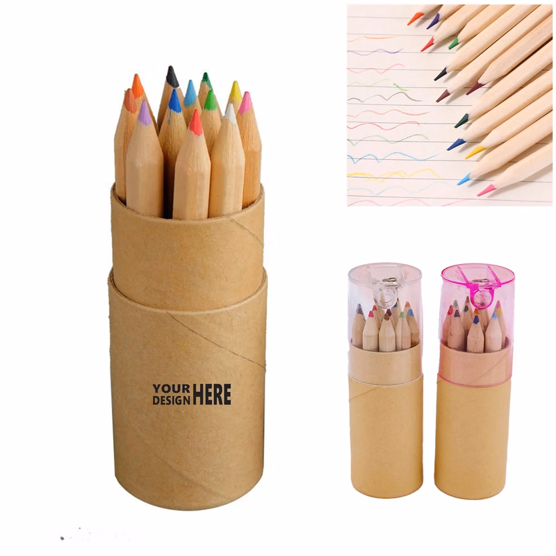 Mini Drawing Colored Pencils with Sharpener