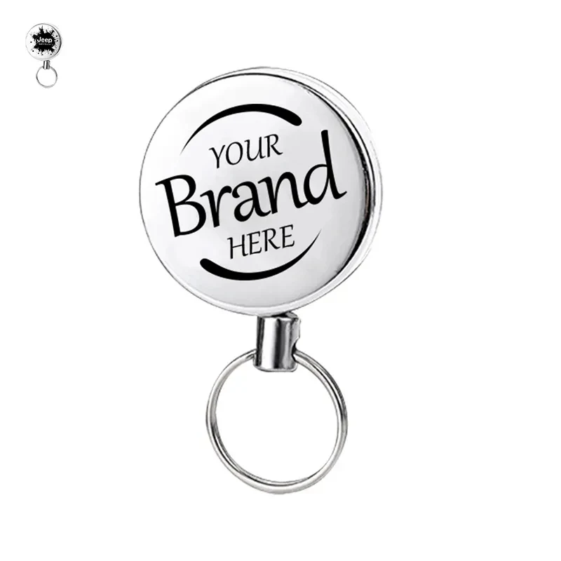Retractable Keyring Metal Wire Keychain 1