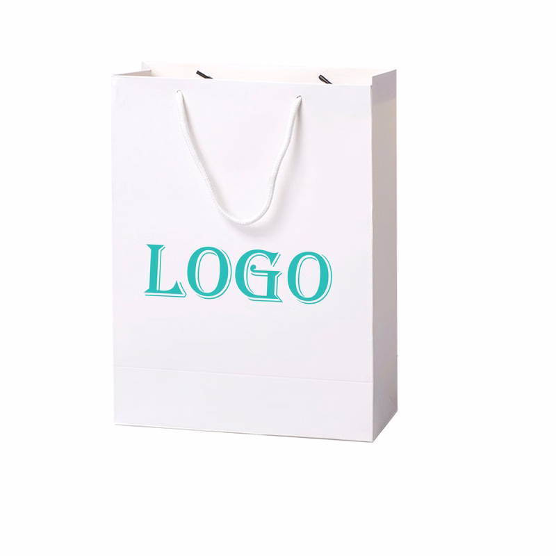 250GSM White Cardboard Laminated Shopping Bag