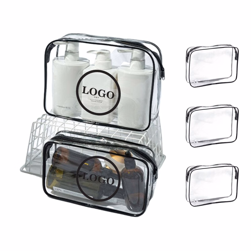 Travel Cosmetic Bag Clear PVC Case