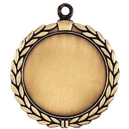 2" Insert Holder Medal, Garland Design 1