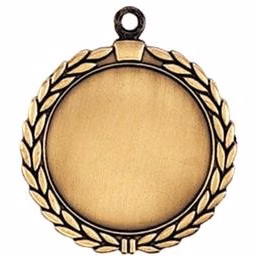 2" Insert Holder Medal, Garland Design