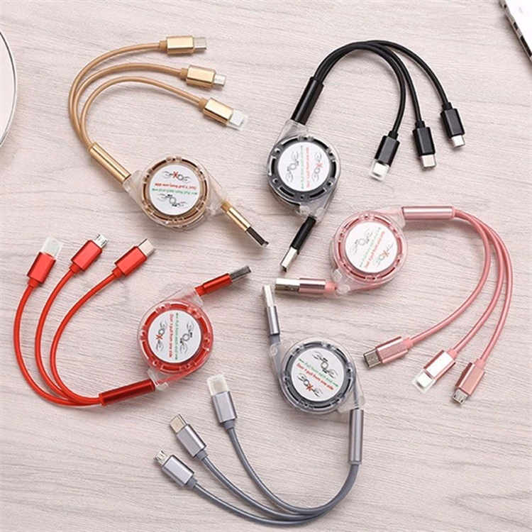 TriCharge Retractable Cable