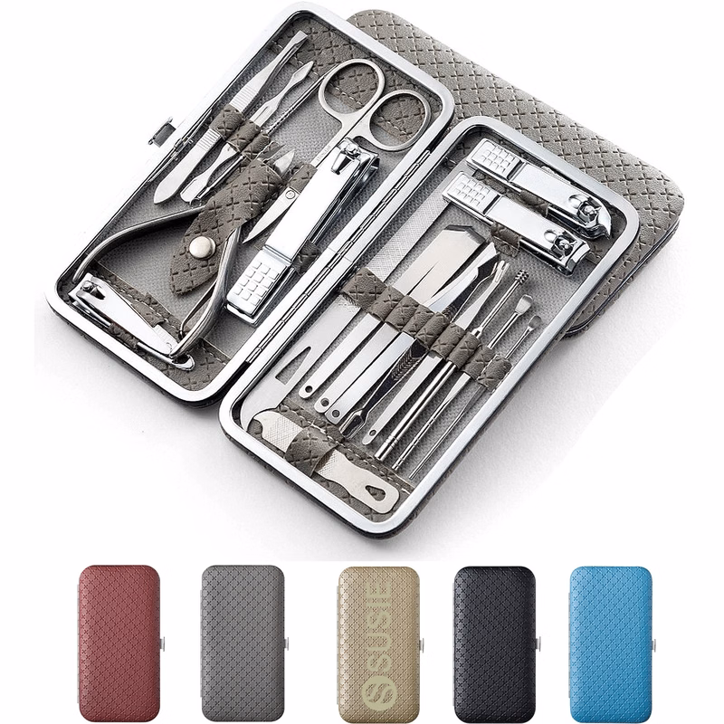 19PCS Stainless Steel Manicure Set
