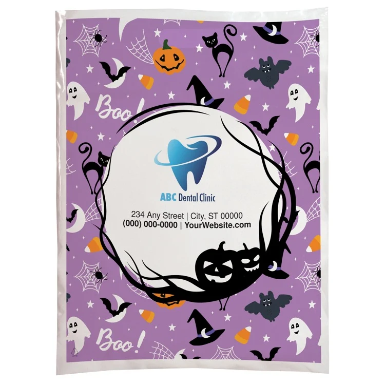 Halloween Scatter Design 1 Plastic Bags (12" x 15") 1