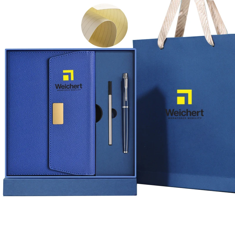 Business Notebook Gift Box Set Custom Logo 1