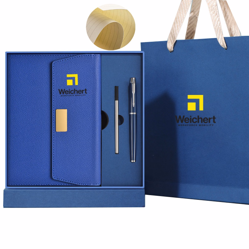 Business Notebook Gift Box Set Custom Logo