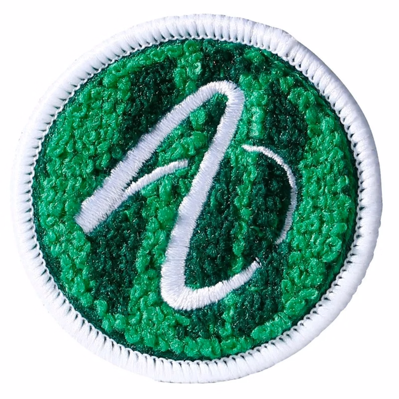 Multi Color Chenille Patch