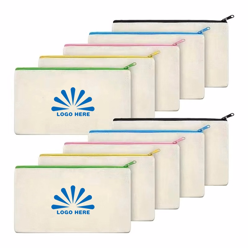 Storage Bag Canvas Pencil Pouch