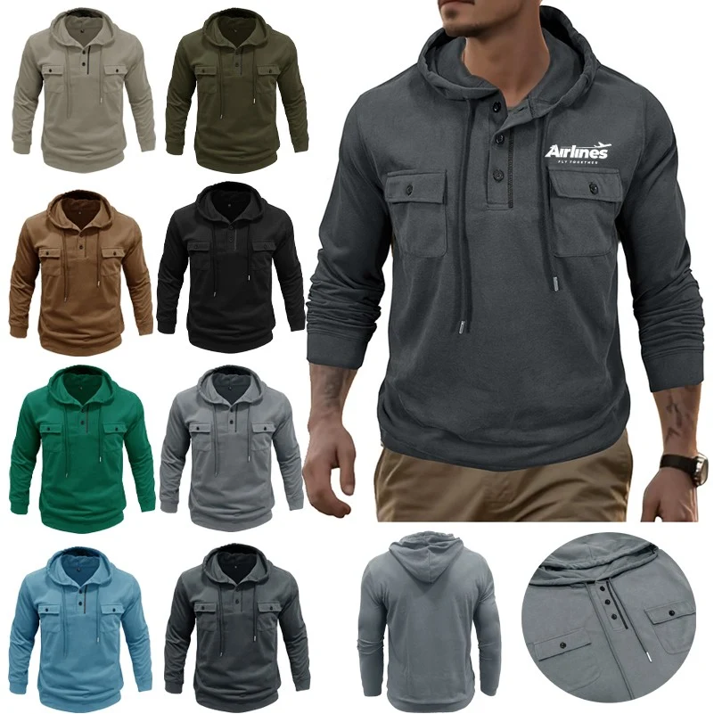 Men's Pullover Sweatshirt Hoodie, custom hoodie or sweatshirt with logo imprint 1