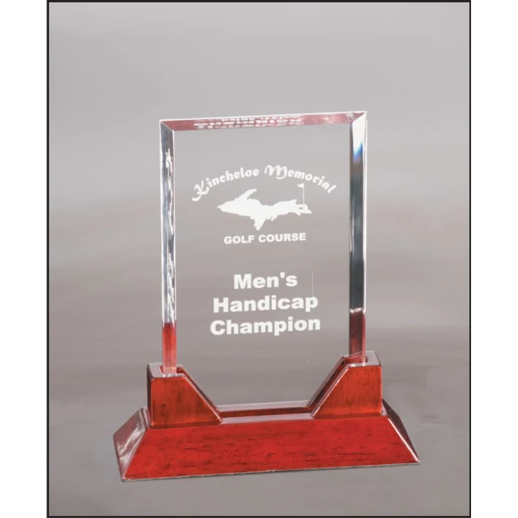 8 3/4" Prestige Rectangle Acrylic Award 1