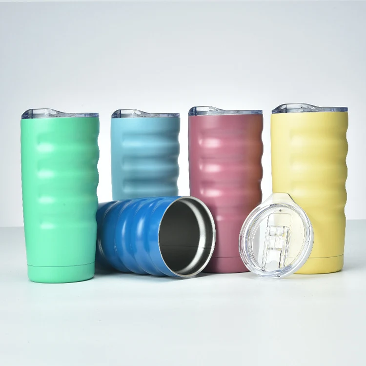 Perfect Temp 20 oz. Grip Stainless Vacuum Tumbler 1