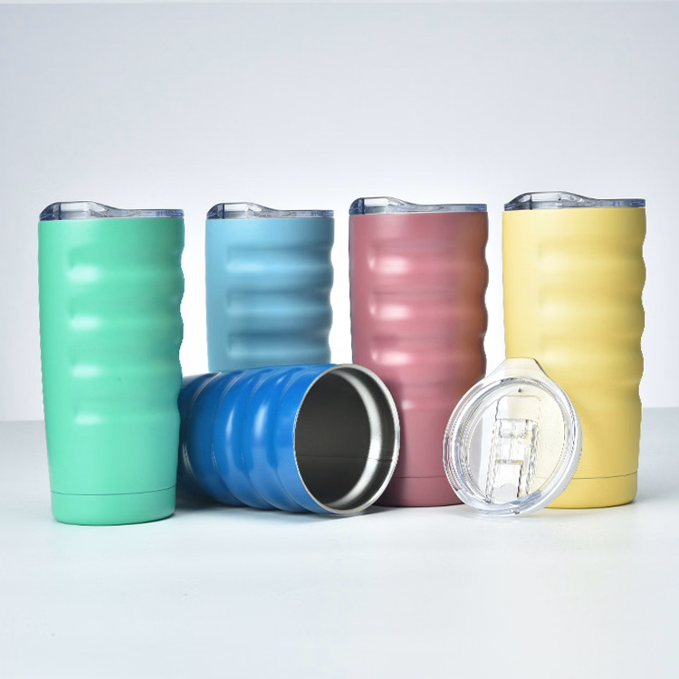 Perfect Temp 20 oz. Grip Stainless Vacuum Tumbler