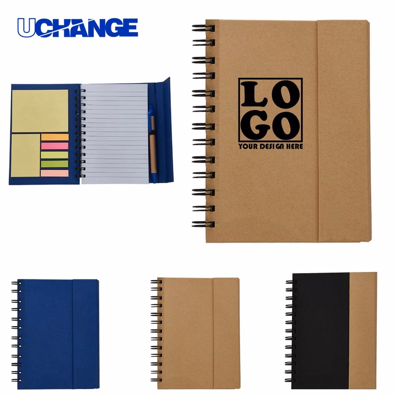 Eco Friendly Notebook Journal with Pen for Promotions