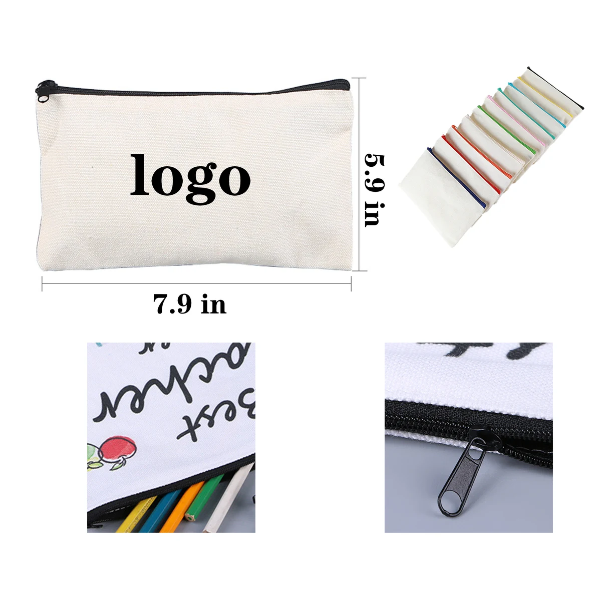 Canvas Customized Fashionable Storage Bag 1