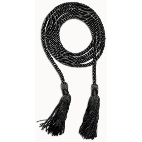 Black 68" Graduation Honor Cord 1