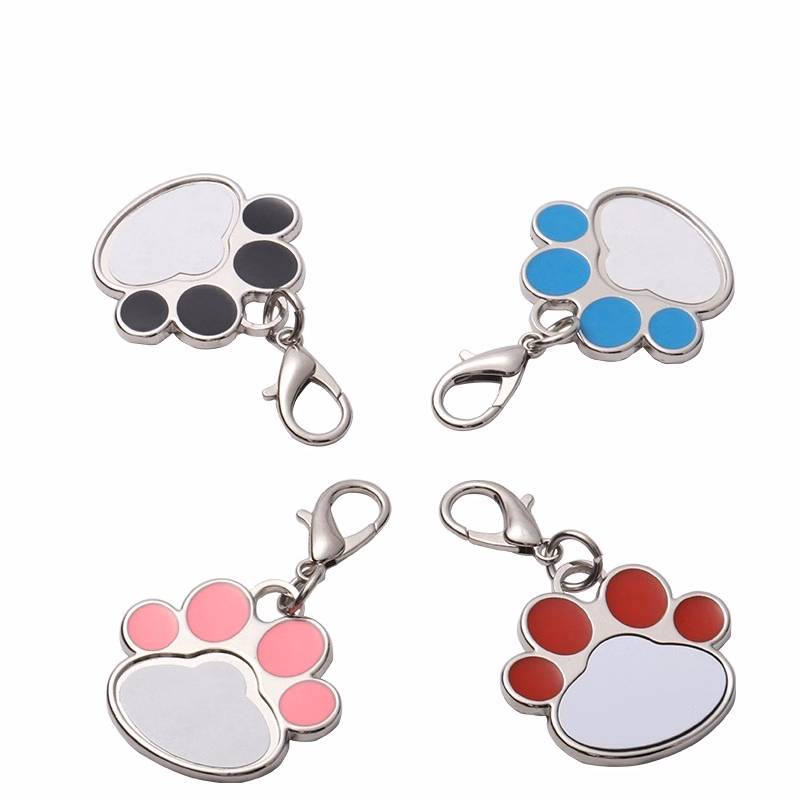 soft enamel cat claw tags