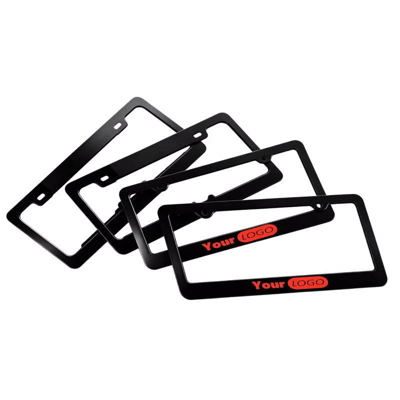Custom Printed ABS Plastic License Plate Frame