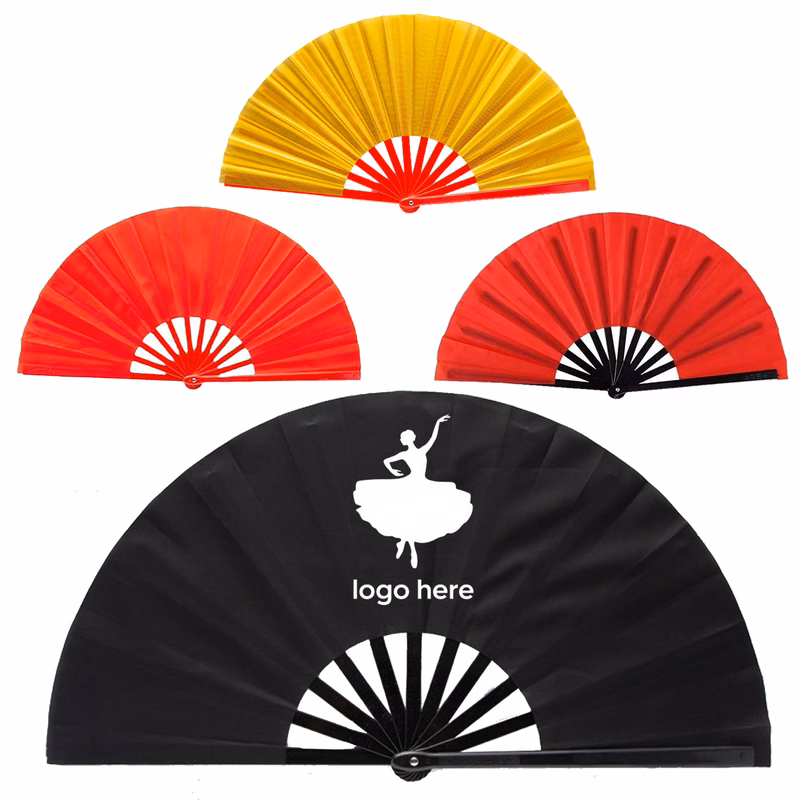 Double Sided Oversized Collapsible Festival Fan