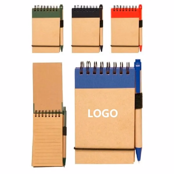 Eco Mini Notebook with Pen