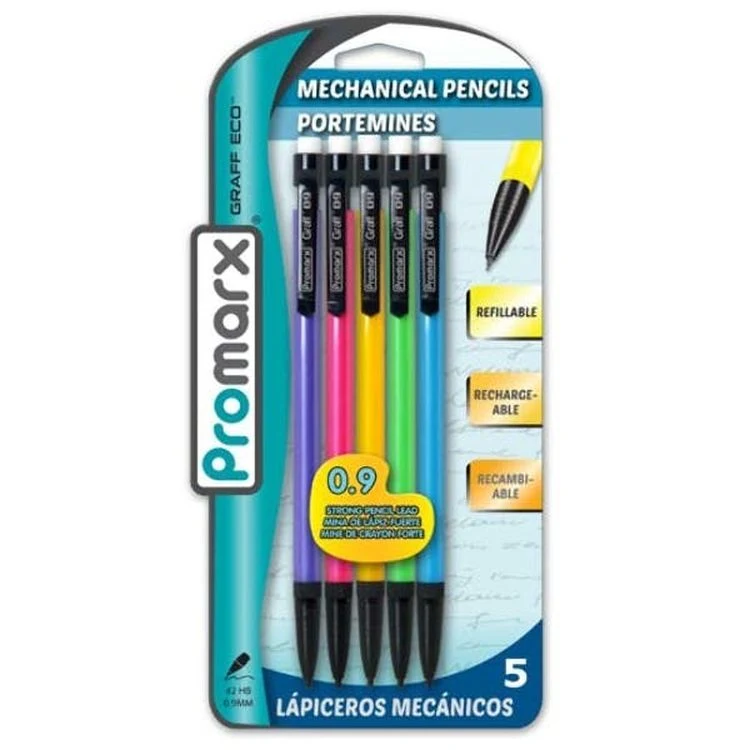 Mechanical Pencils - Assorted 5 Pack 1