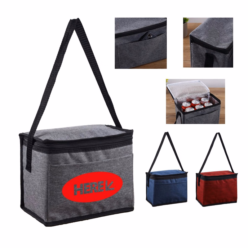 Oxford Cloth Reusable Insulated Lunch Cooler Bag