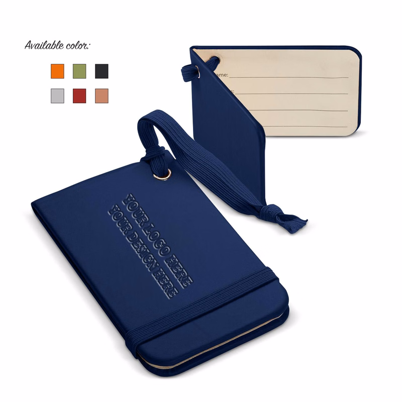 Corporate Elite Leather Luggage Tag